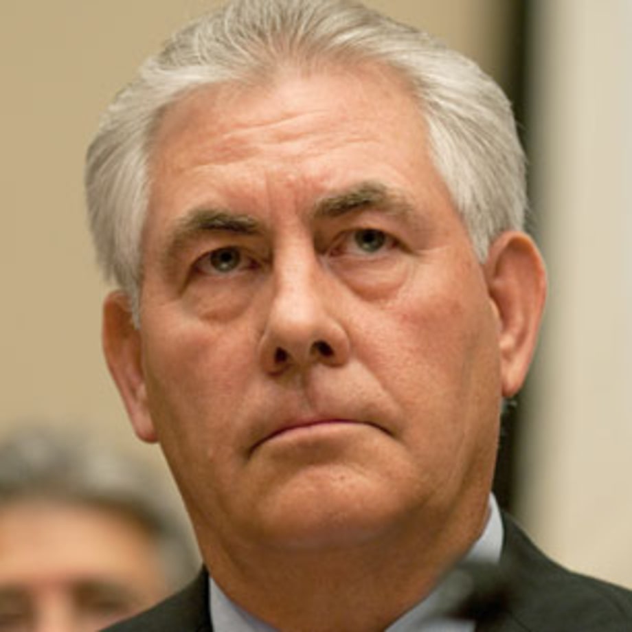 Rex Tillerson<br> <em>CEO, ExxonMobil</em>