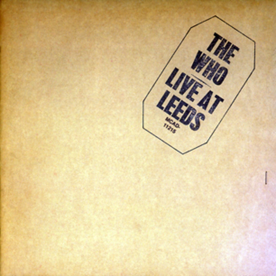 The Who, 'Live at Leeds'