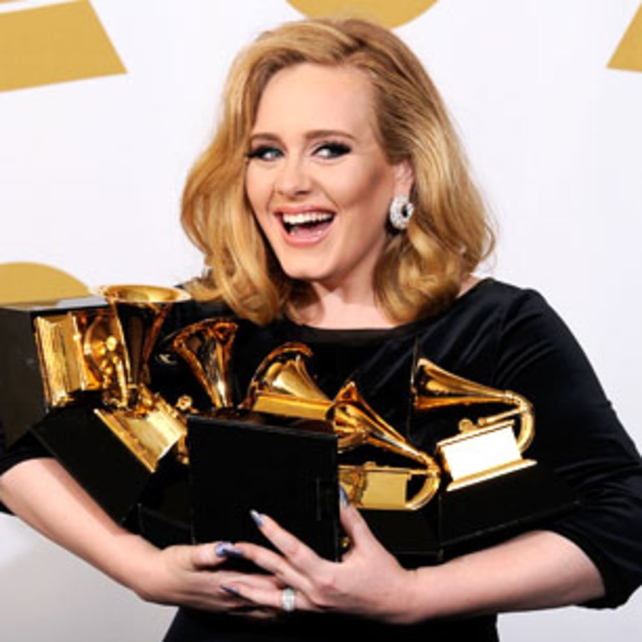 2012 Adele sweeps the Grammys