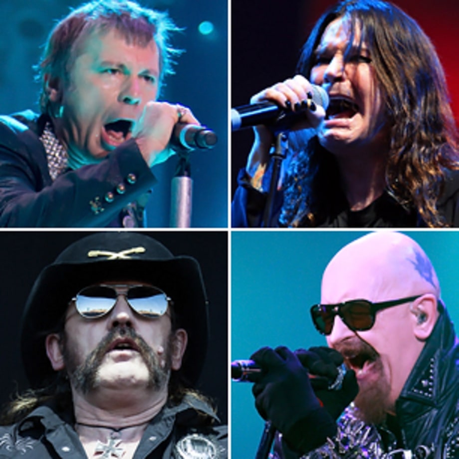 Black Sabbath, Iron Maiden, Judas Priest and Motorhead