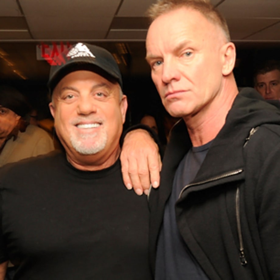 Bruce Springsteen, Christina Aguilera, Sting, Billy Joel and Bon Jovi