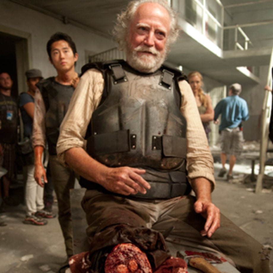 Hershel gets bit