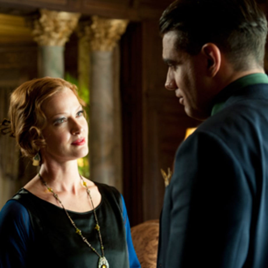 Gillian Tips Off Gyp Rosetti to Nucky's Dinner at Babette's (Season Three, Episode Eight)