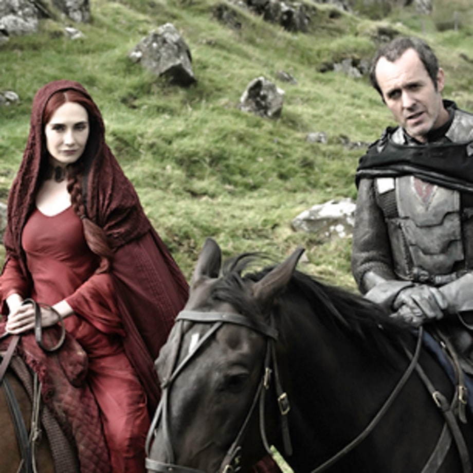 'Game of Thrones': Melisandre and Stannis (Season 2, Episode 2)