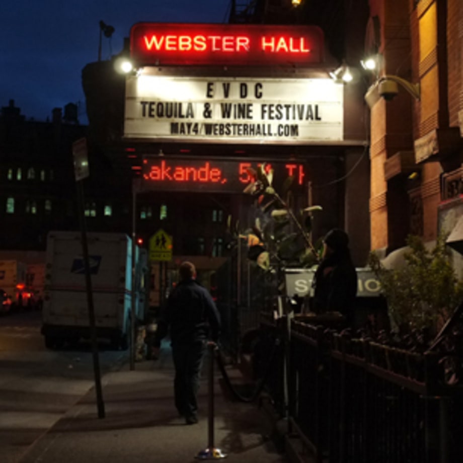 Webster Hall in New York
