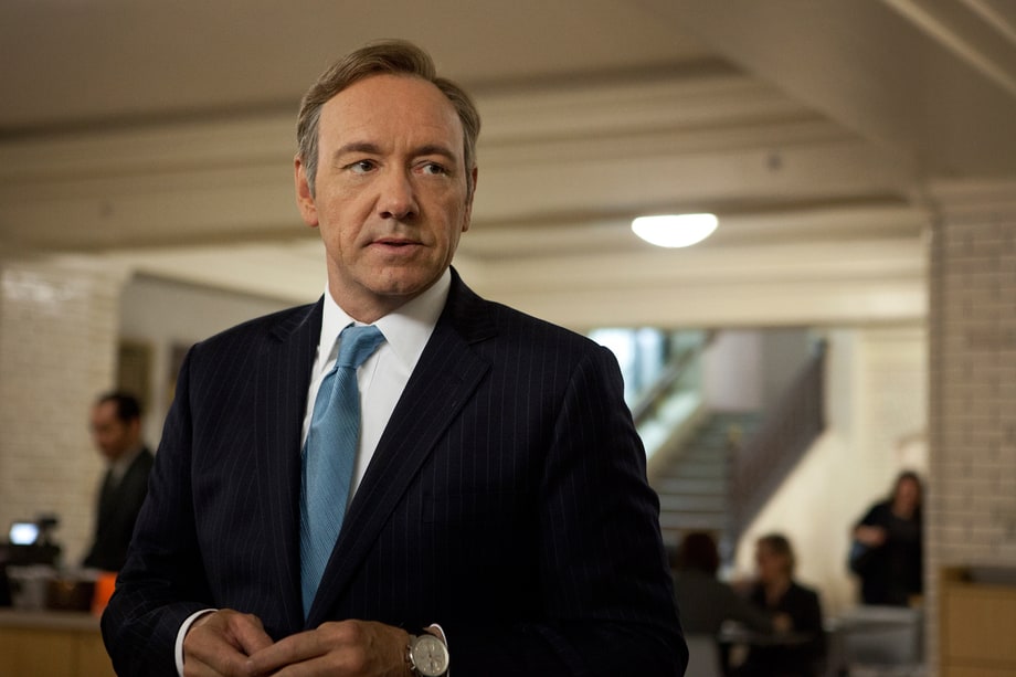 Kevin Spacey Goes to Church