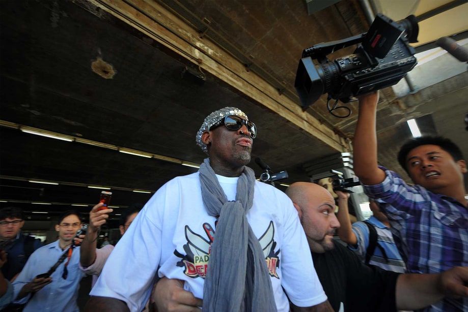 Dennis Rodman Visits North Korea