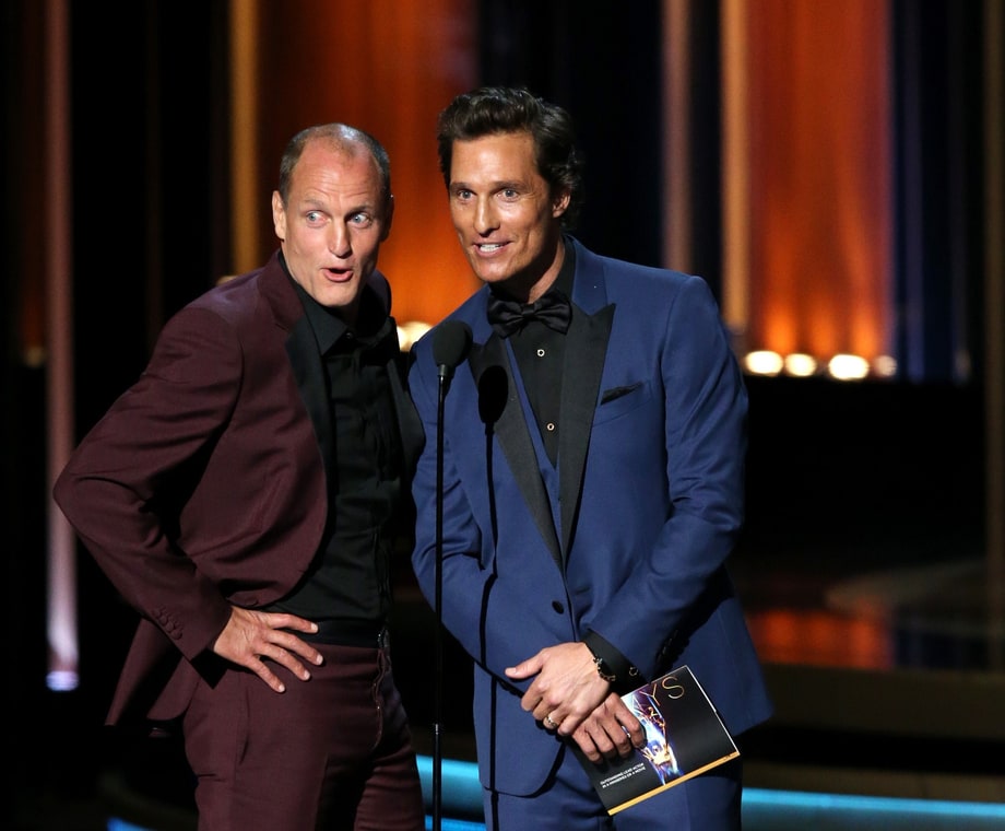 BEST: Woody Harrelson and Matthew McConaughey Do Their Double Act