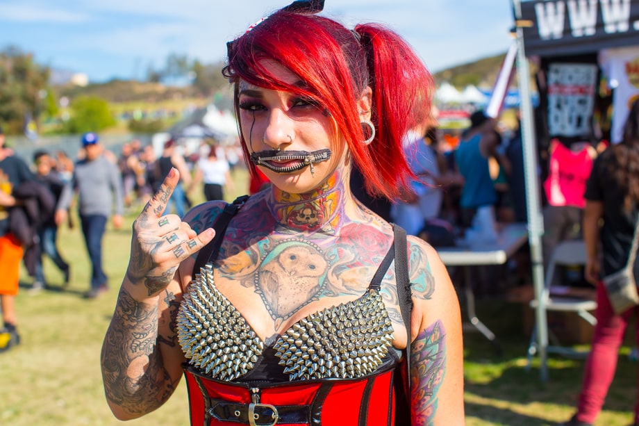 The Big U-Knot: Randy Johnson's Knotfest Photos