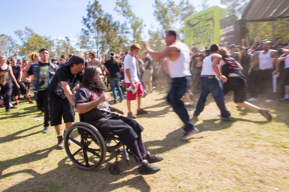 Inside the Pit at Knotfest