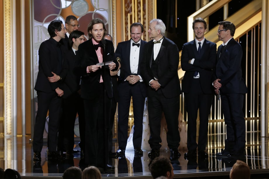 BEST: Wes Anderson Ribbing the HFPA