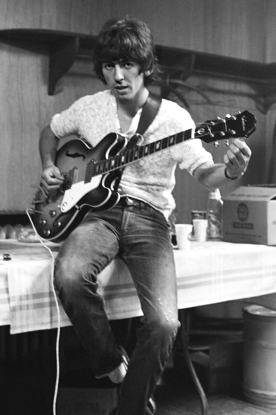 While His Guitar Gently Tunes