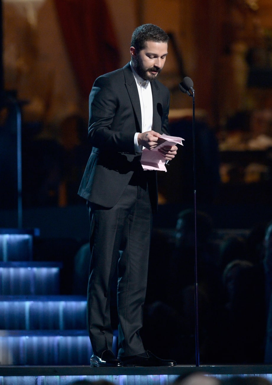 Worst: Shia LaBeouf Reads Pink Poetry