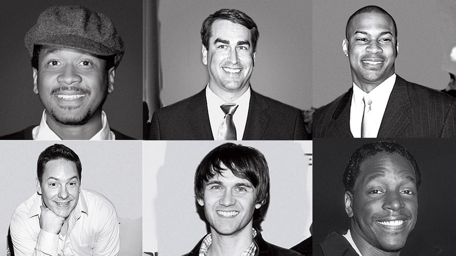 119-124. The Guy-2Ks: Jerry Minor, Rob Riggle, Finesse Mitchell, Jeff Richards, Paul Brittain and Dean Edwards
