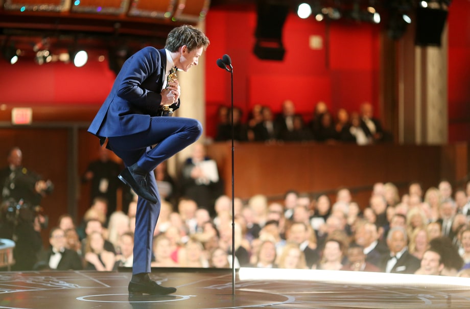 Worst: Eddie Redmayne Losing It