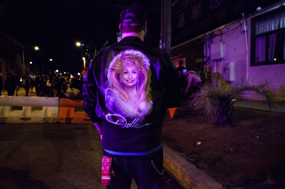 Best Jacket: Airbrushed Dolly Parton