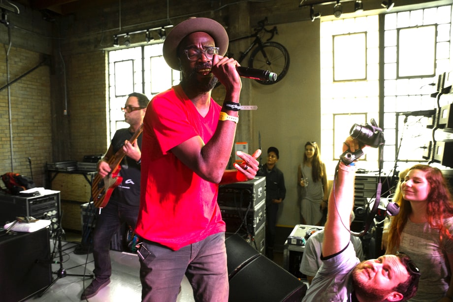 Best Loop Duo: Tunde Adebimpe and Morgan Sorne