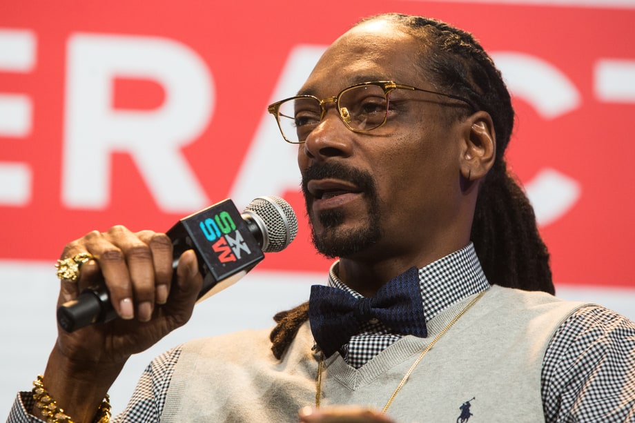 Best Mental Image: Snoop Dogg Weeping Before One of His Own Paintings