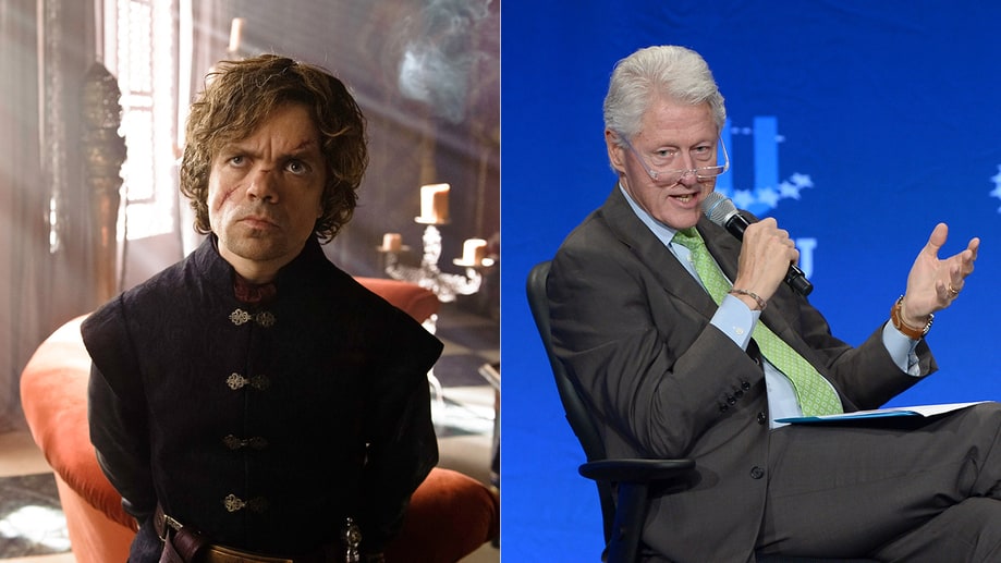 Tyrion Lannister/Bill Clinton