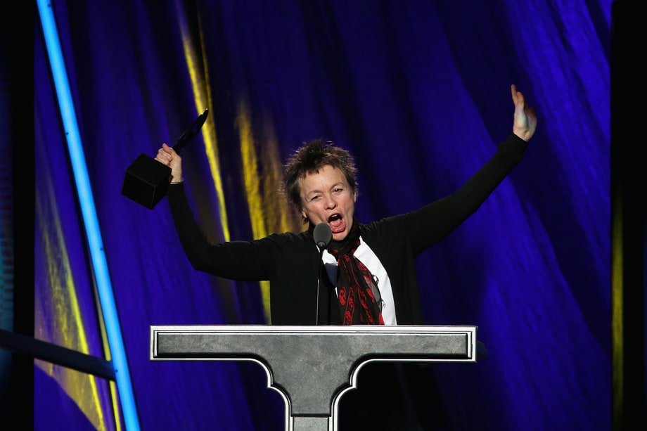 Best Rock & Roll Revelations: Laurie Anderson Accepts for Lou Reed