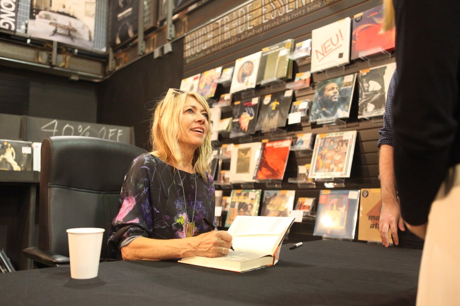 Girl in a Record Store