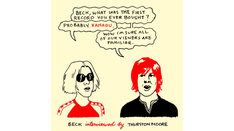 Beck and Thurston Moore