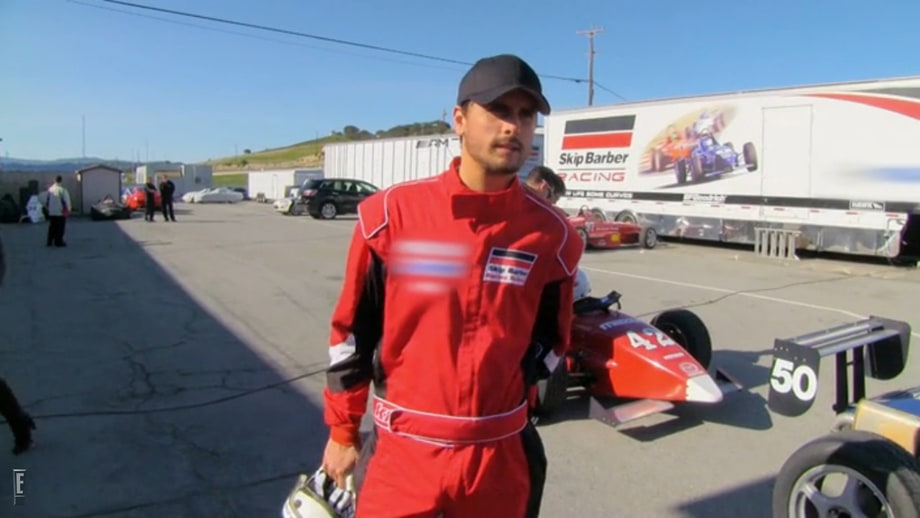 Scott Is a Race Car Driver