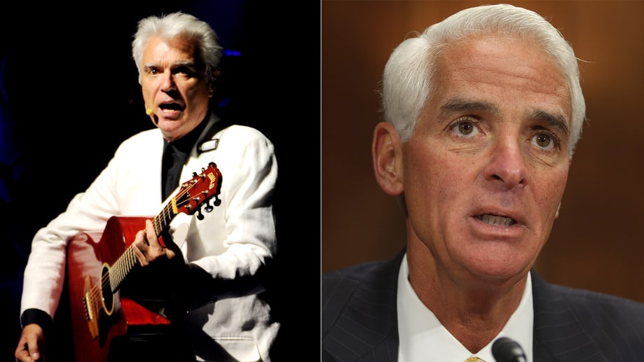 David Byrne vs. Charlie Crist