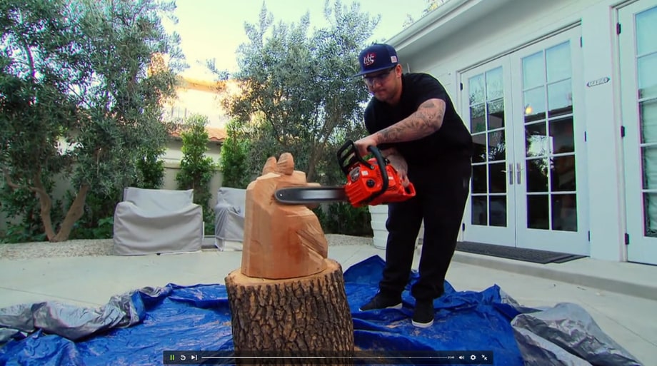Rob Is a Chainsaw Artist