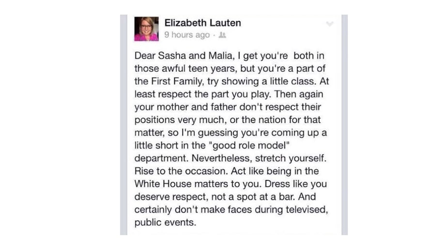 The GOP Staffer Who Slutshamed Sasha and Malia Obama