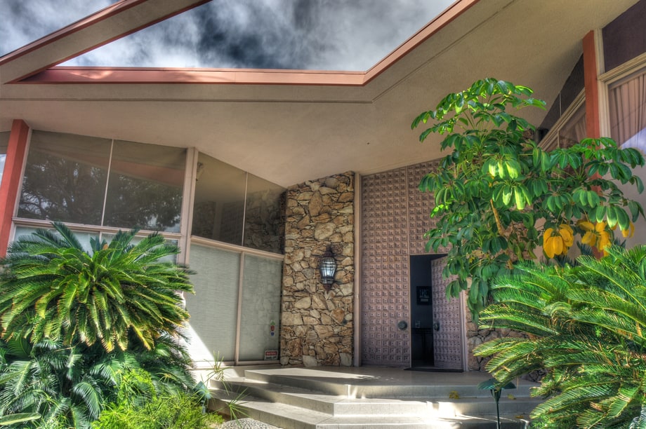 The Walkway Leading Up to Elvis' Honeymoon Home