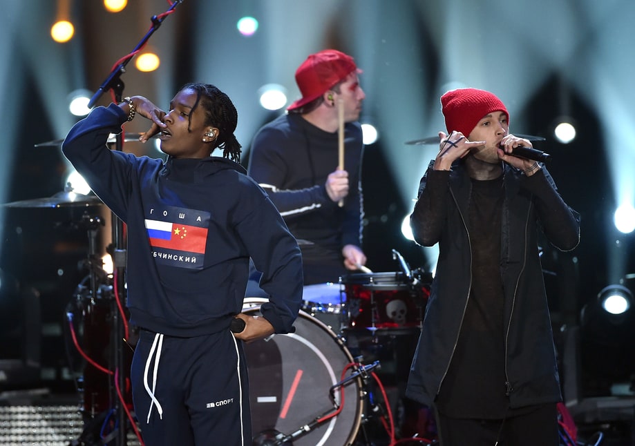 Worst: A$AP Rocky and Twenty One Pilots Mosh Together, For Some Reason