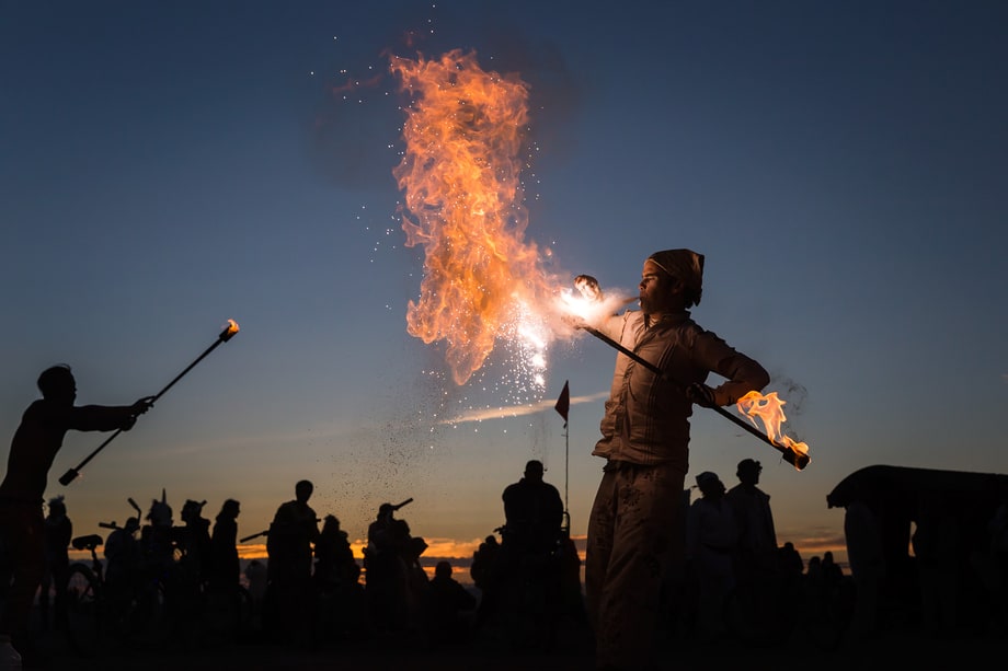 See Trippy, Surreal Photos From Burning Man 2015
