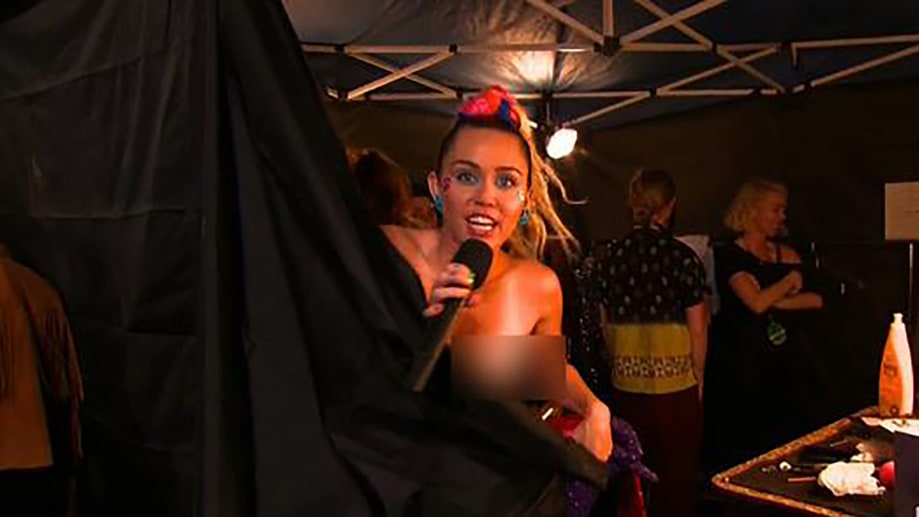 Miley Frees the Nipple (2015)