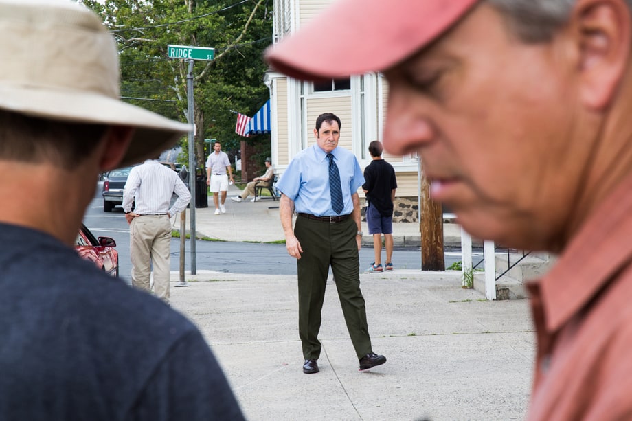 Richard Kind, on the 'Red Oaks' set