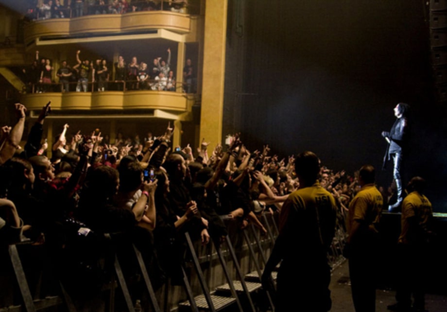 Marilyn Manson in New York City: January 30, 2008 at Hammerstein Ballroom