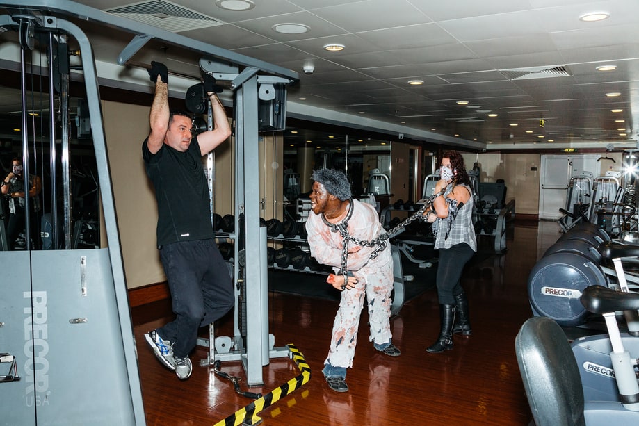 Working Out With a Zombie Pet