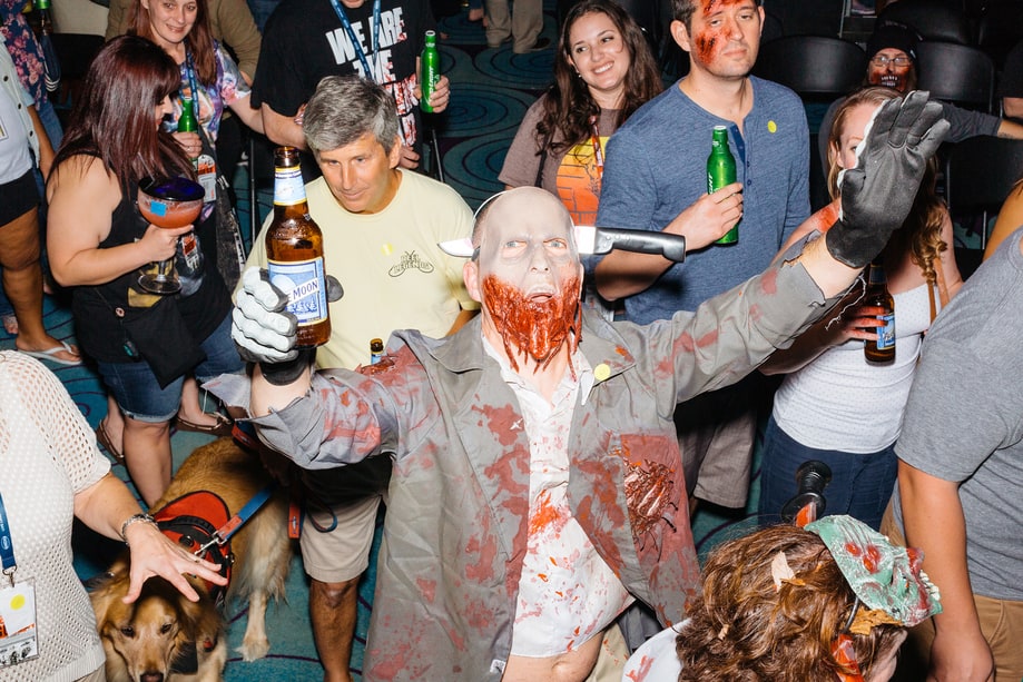 Zombies Love a Cold Beer, Too
