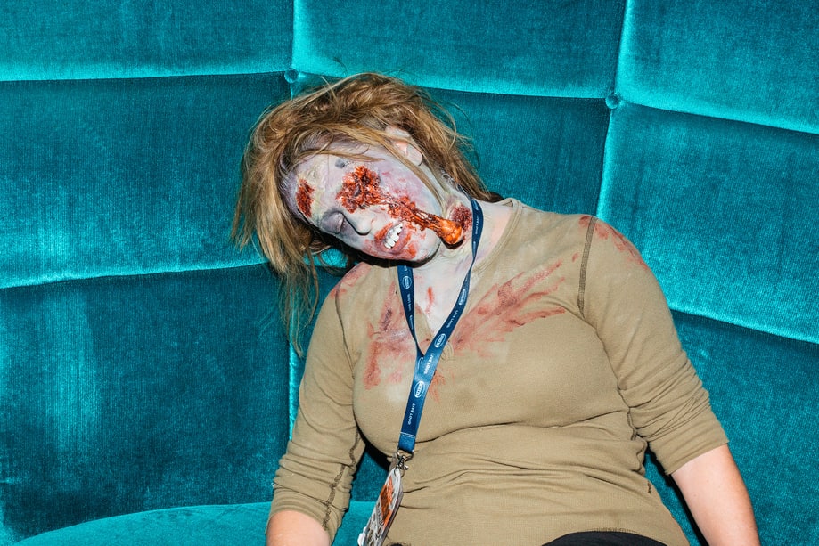 Zombie Zonked From Drinking
