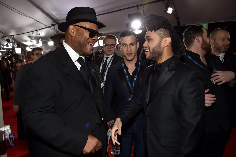 The Weeknd and Jimmy Jam