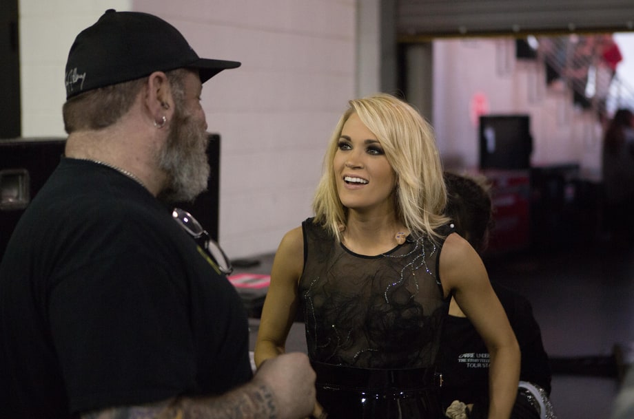 Carrie Underwood: See Backstage Photos of 'The Storyteller Tour'