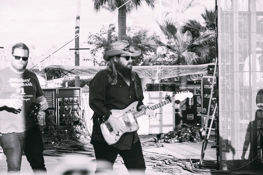 Chris Stapleton Backstage