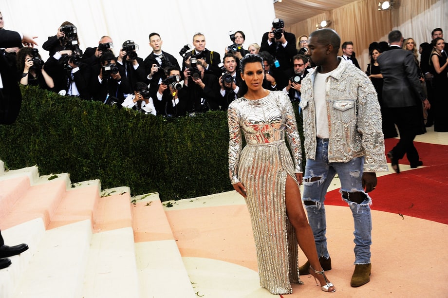 Kim Kardashian and Kanye West