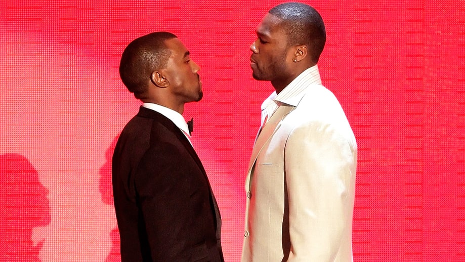 50 Cent Pledges, Fails to Outsell Kanye West (2007)