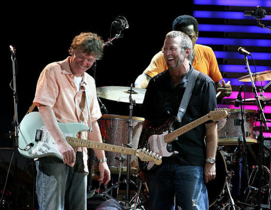 Eric Clapton and Steve Winwood Supergroup Legends Reunite Onstage Rolling Stone Eric Clapton and Steve Winwood Supergroup Legends Reunite Onstage Rolling Stone