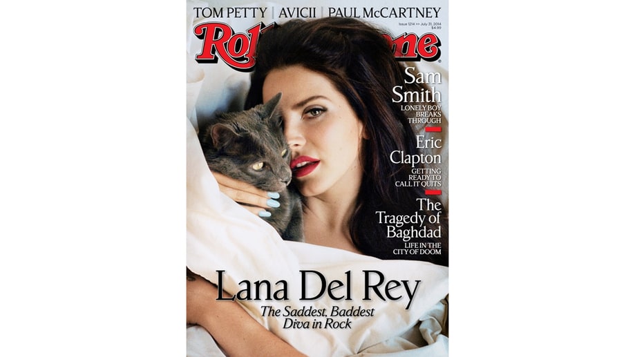 Lana Del Rey With Cat: July 31st, 2014