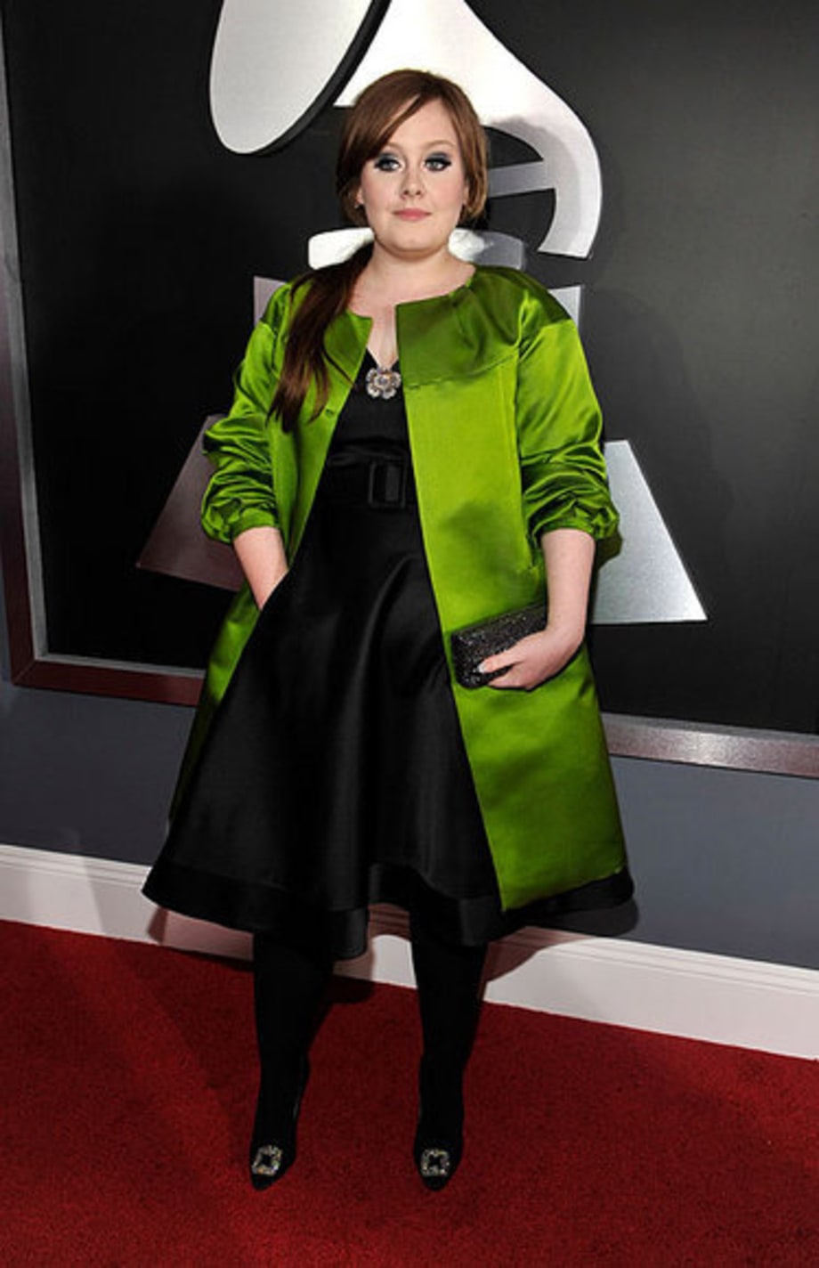 Grammys' Big Names Rock the Red Carpet