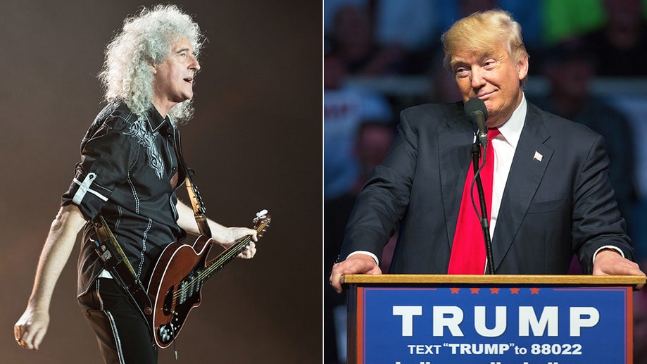 Brian May vs. Donald Trump