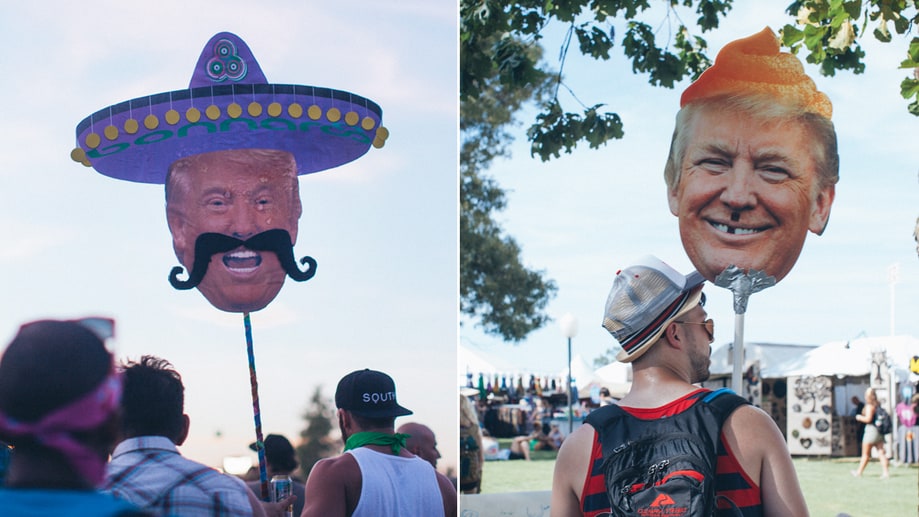 Best Way for Your Friends to Find You: Trump-Trashing Beacons