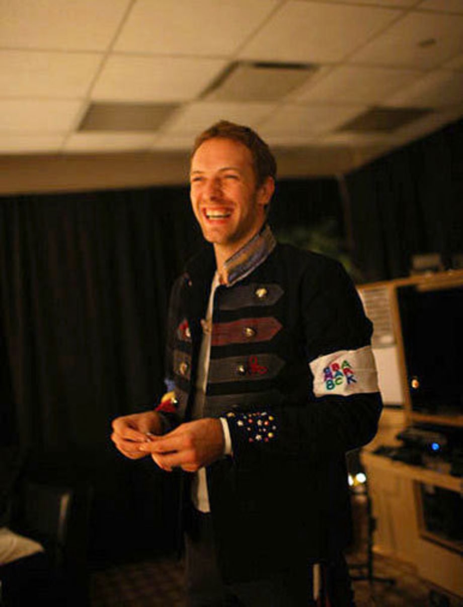 Backstage With Coldplay: Exclusive Shots From the